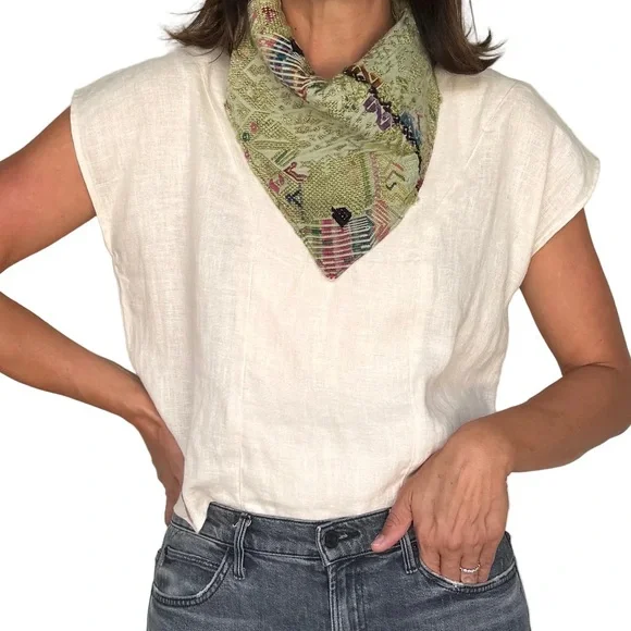 Embroidered Bandana - Picture 3 of 4